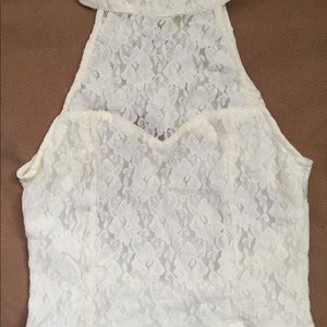 open top of the back